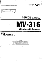 Teac MV-316-Service-Manual